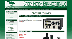 Desktop Screenshot of greenheronengineering.com